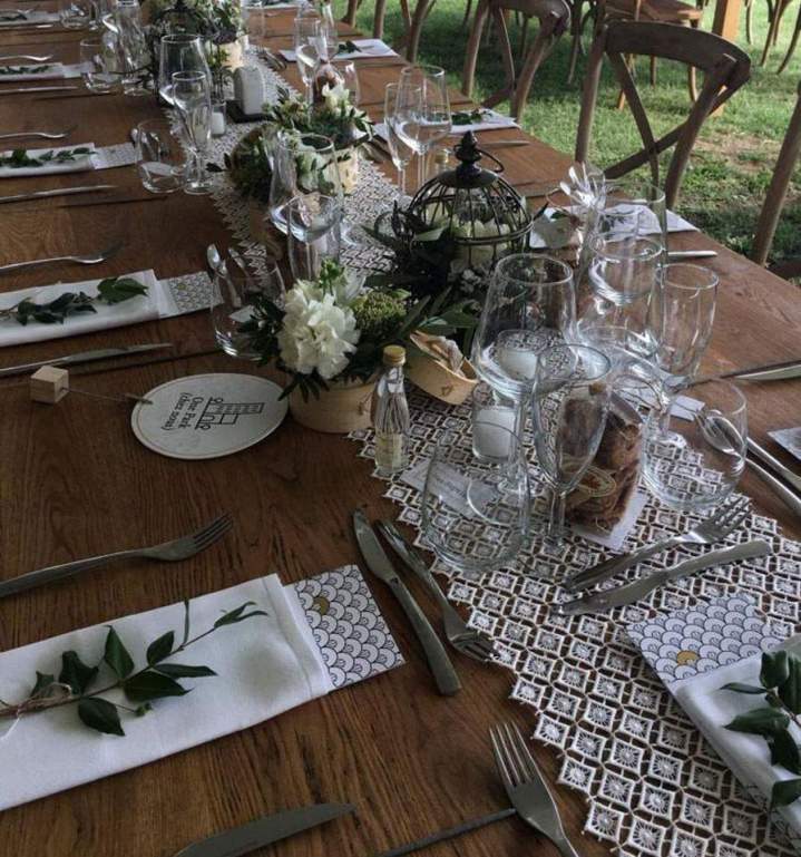 Une réception de mariage personnalisée Corse